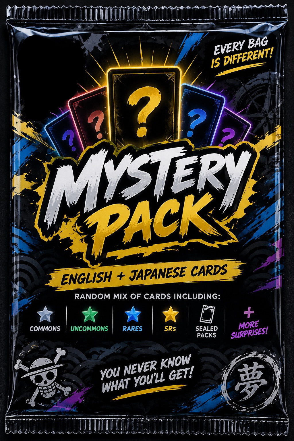 STRIKES UNKNOWN ONE PIECE MYSTERY BAG OP RANDOM
