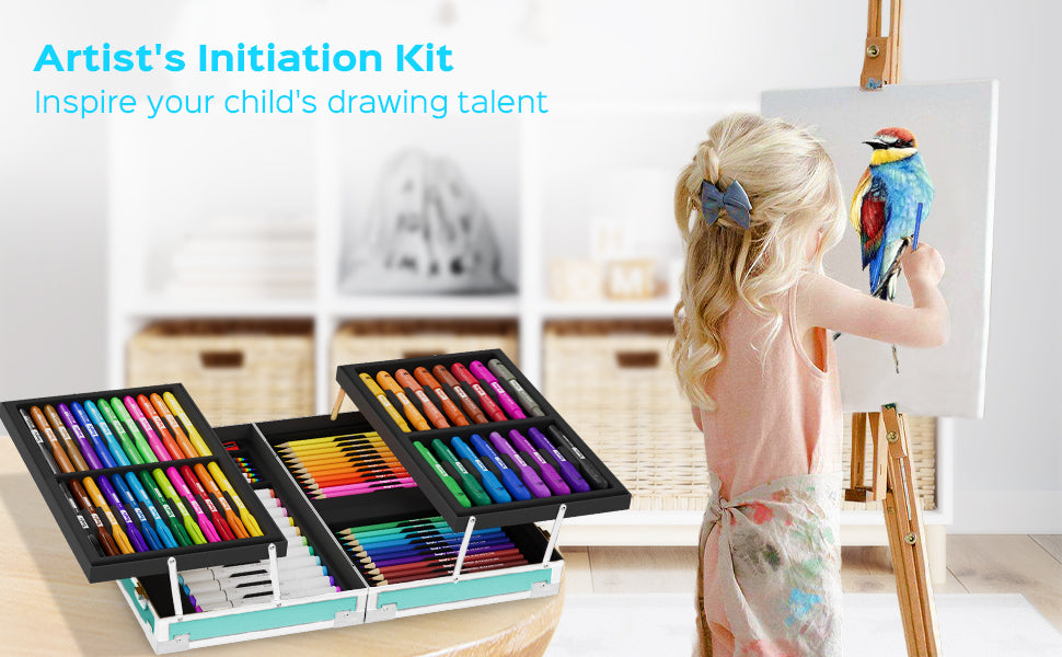 Deluxe Art Set – 85 Pieces (with Case)