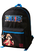 One Piece Luffy Backpack – Official Anime Bag | 39CM | Black & Blue