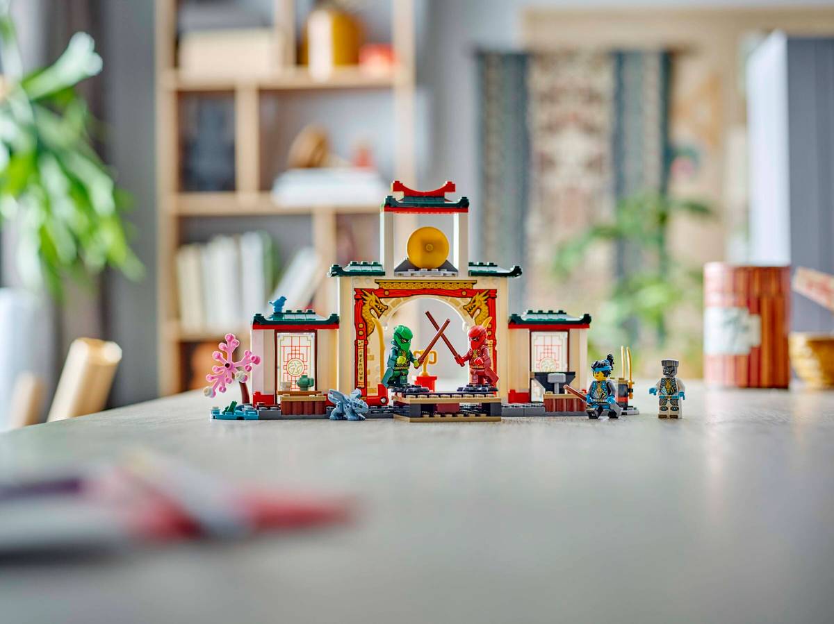 LEGO Ninjago Dragon's Rising: Ninja Spinjitzu Temple – Set 71831 | 158 Pieces