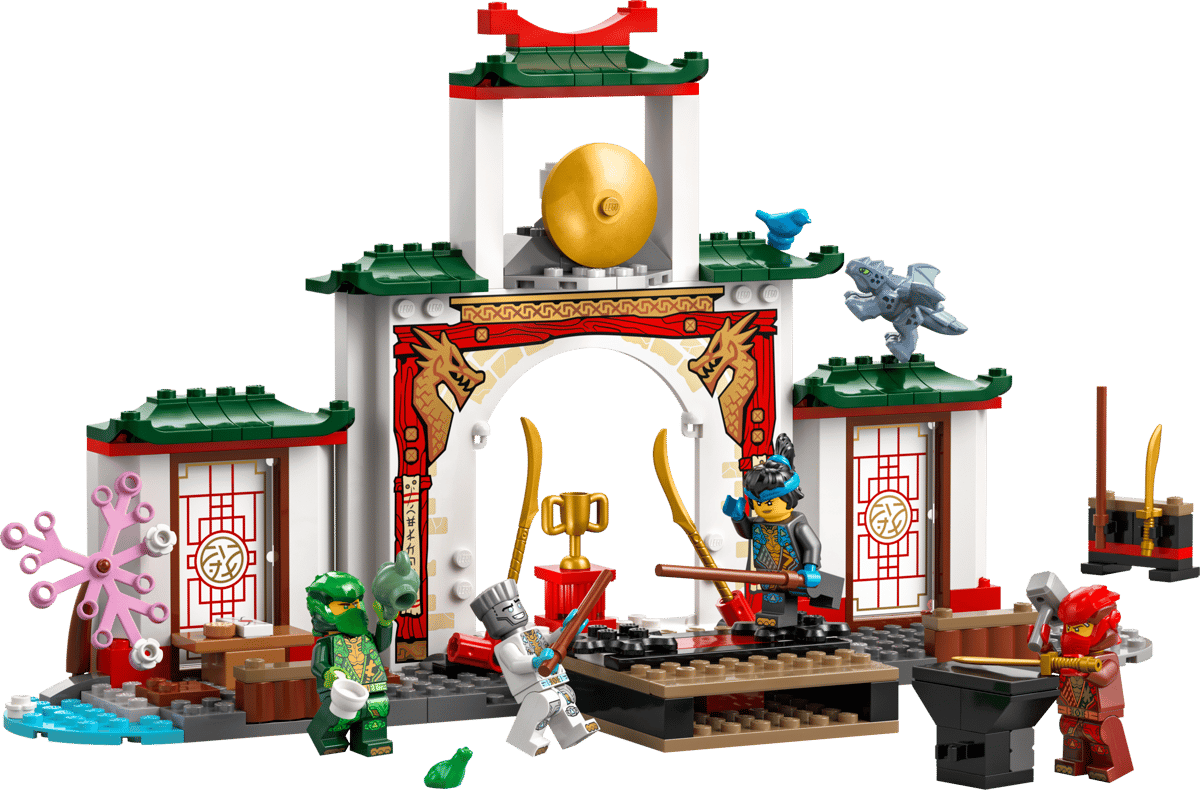 LEGO Ninjago Dragon's Rising: Ninja Spinjitzu Temple – Set 71831 | 158 Pieces