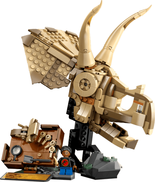 LEGO Jurassic World Dinosaur Fossils: Triceratops Skull – Set 76969 | 468 Pieces