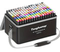 Tongfushop Twin-Tip Art Markers – Professional Alcohol Ink Pens for Artists, Manga & Illustration