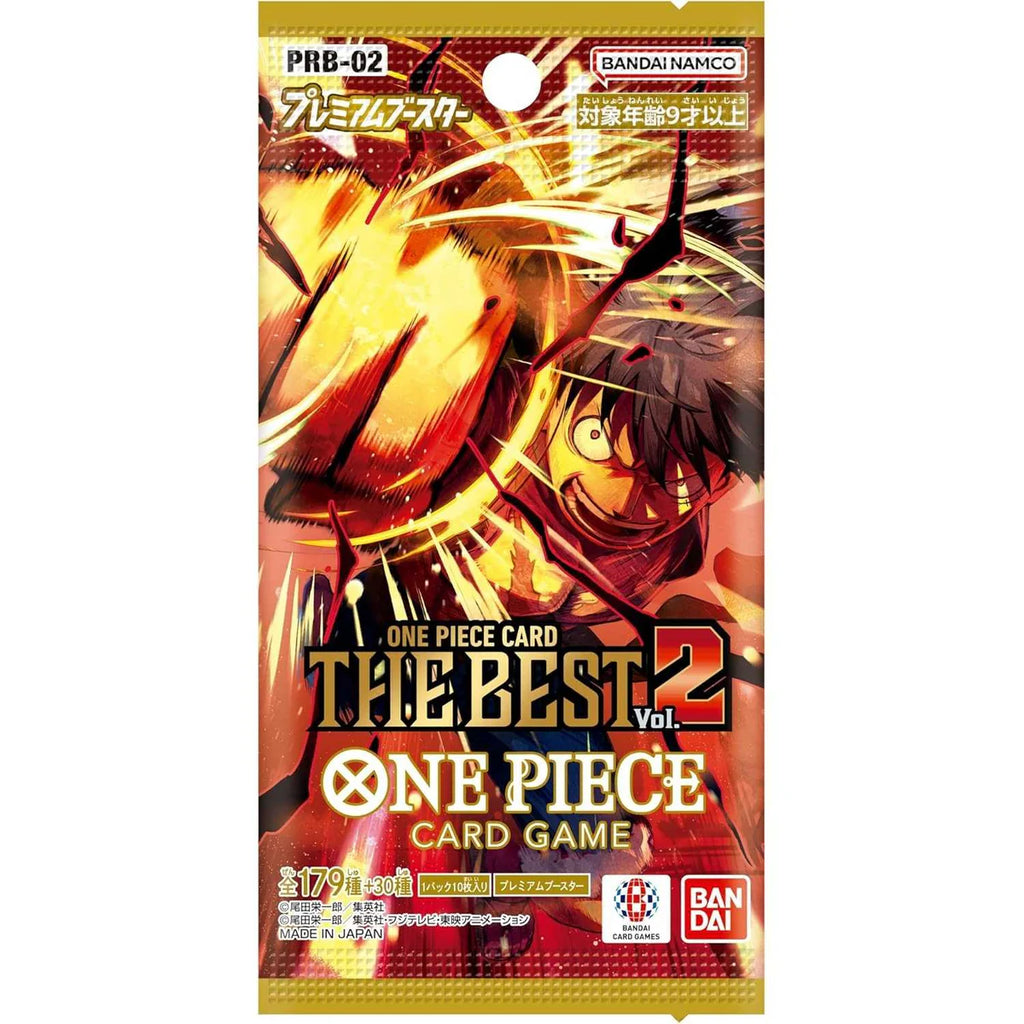 PRB-02 One Piece Japanese TCG The Best Vol.2 Single Pack
