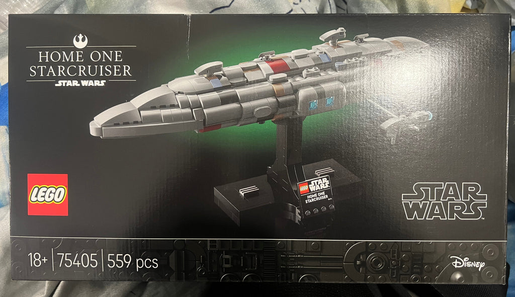 LEGO Star Wars Home One Starcruiser – Set 75405 | 559 Pieces | Display Model for Adults