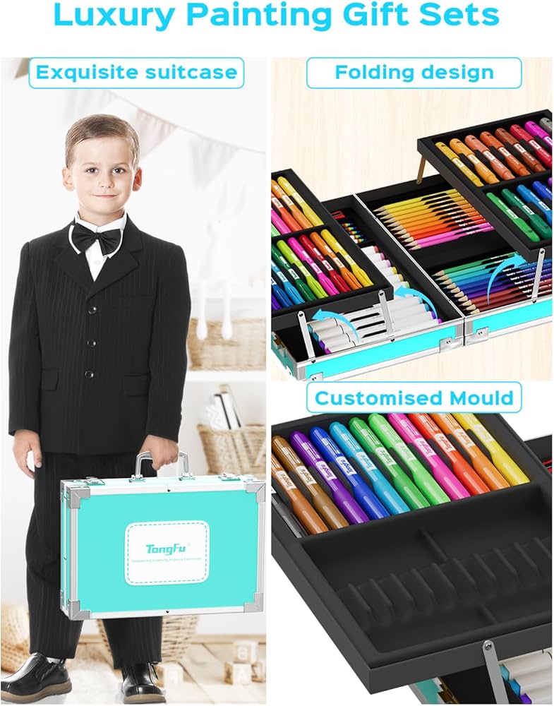 Deluxe Art Set – 85 Pieces (with Case)