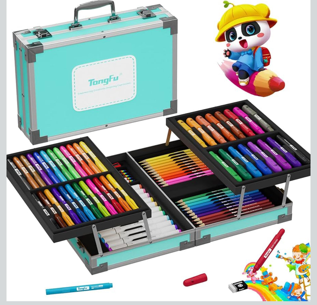 Deluxe Art Set – 85 Pieces (with Case)