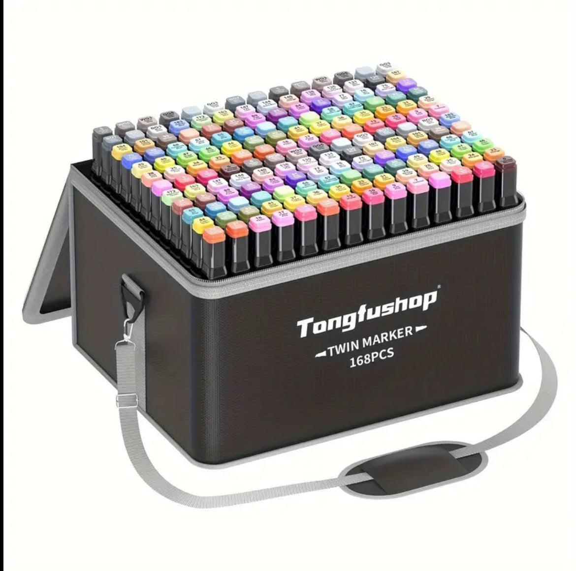 Tongfushop Twin-Tip Art Markers – Professional Alcohol Ink Pens for Artists, Manga & Illustration